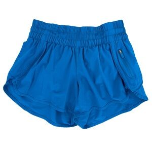 Lululemon Tracker Short V 4" Inseam Cyber Blue 8 Swift Ultra Lined Running Run